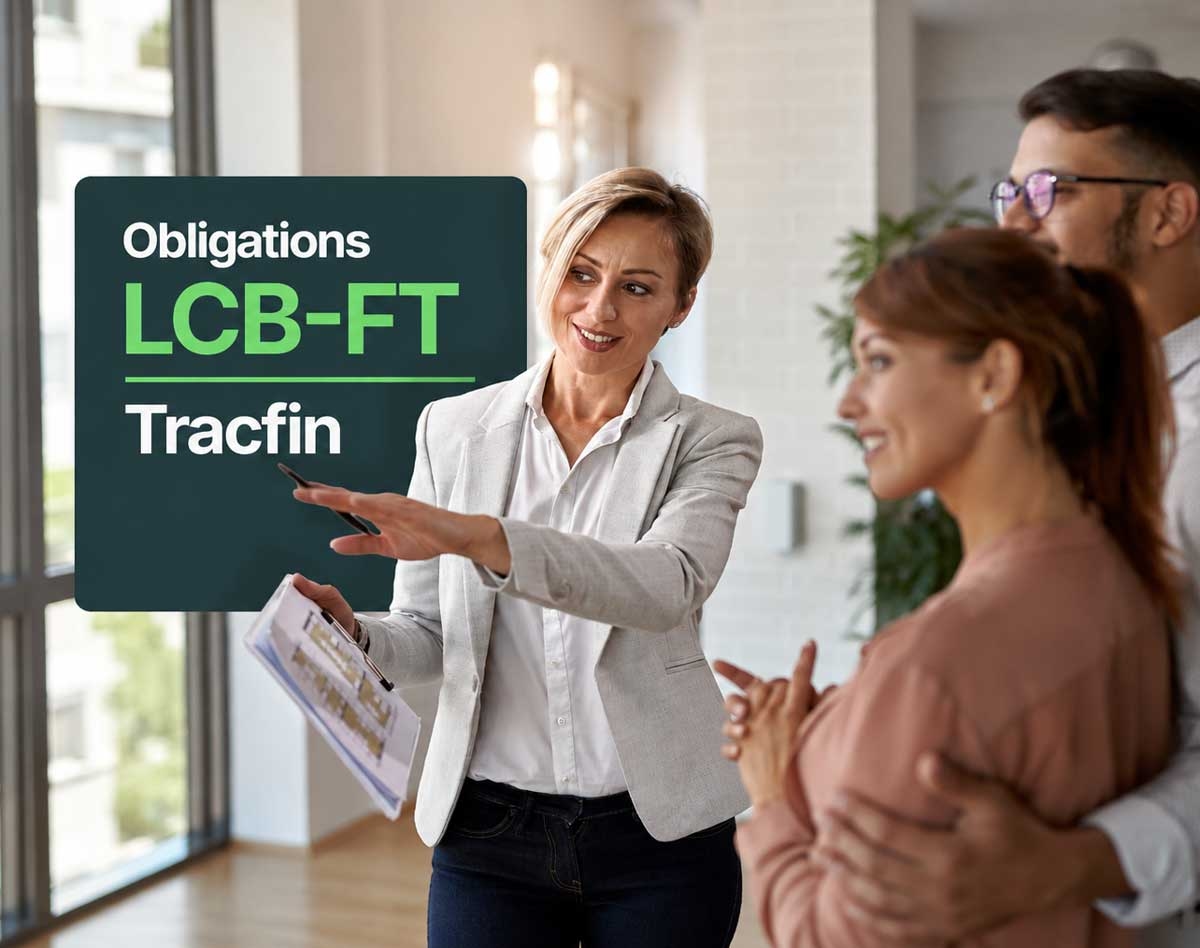Agent immobilier, obligations de vigilance LCB-FT