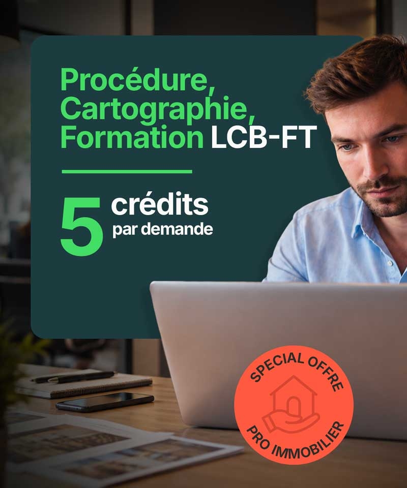 Procédure, cartographie et formation LCB-FT : 5 crédits par demande